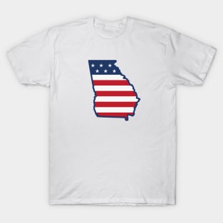 Stars and Stripes Georgia T-Shirt